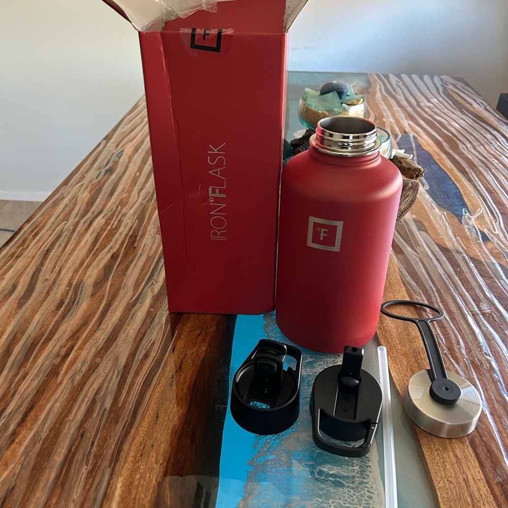 IronFlask 64oz water bottle